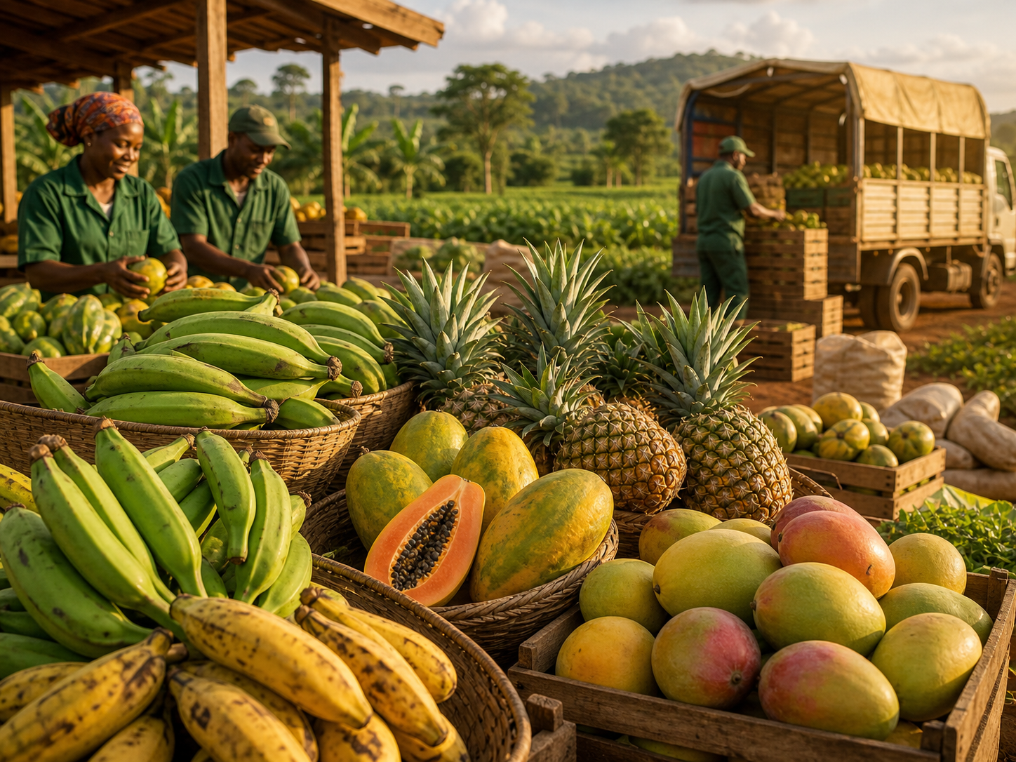 Fruits tropicaux